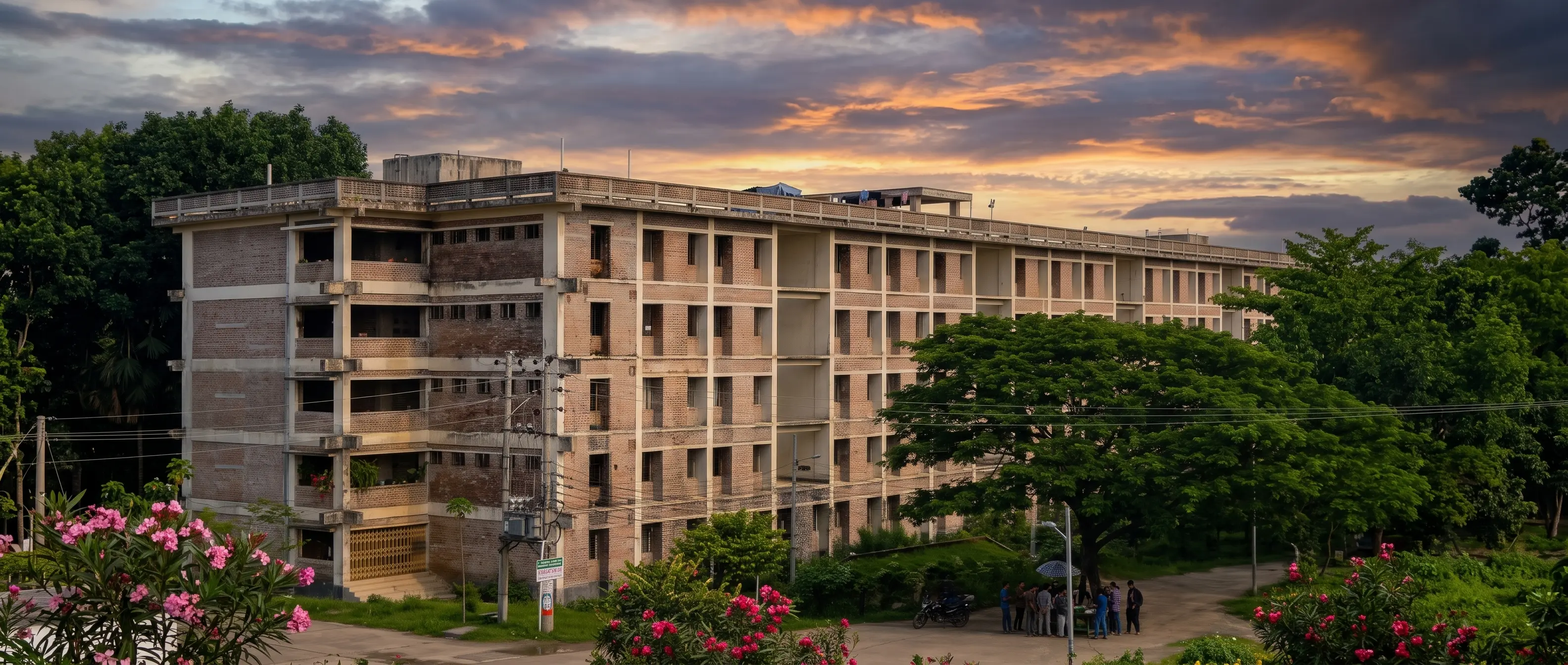 Shahid Osman Hadi Hall campus view 2
