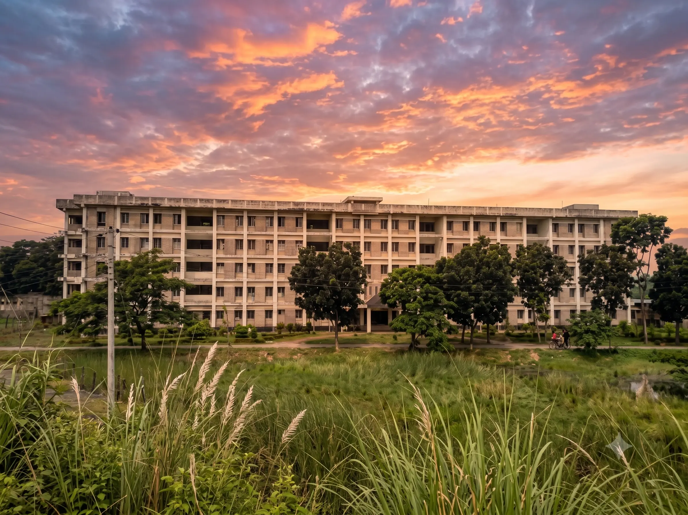 Shahid Osman Hadi Hall campus view 1